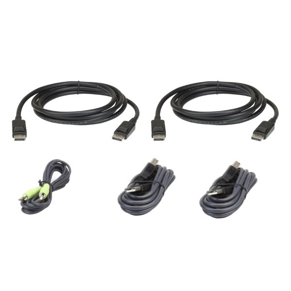 2L-7D03UDPX5 - Bộ cáp kép DisplayPort 1.2 /USB/SP